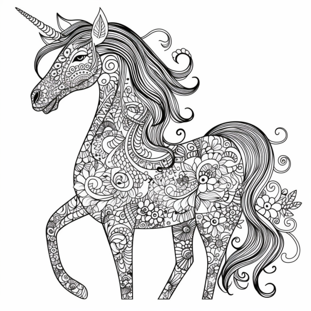 Unicorn Printable Free Coloring Pages - Free Printable Coloring Pages ...