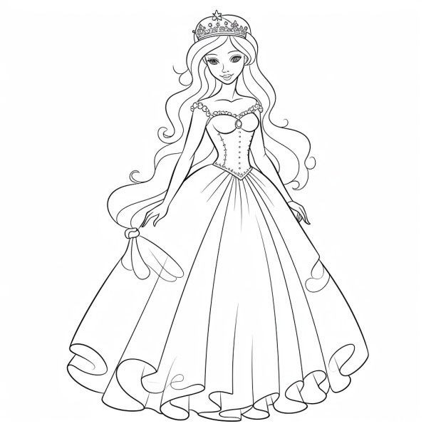 Color the Barbie World: Fun Free Barbie Coloring Pages for Kids and ...