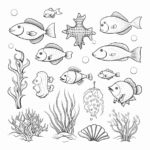 sea animals coloring pages