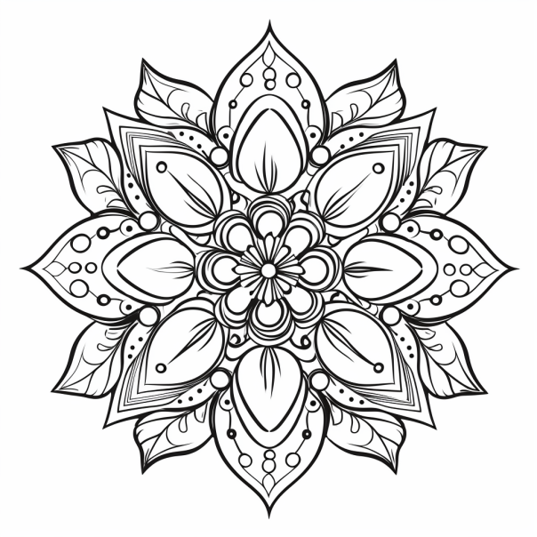 Free Mandala coloring pages and sheets: printable and easy, animal and flower