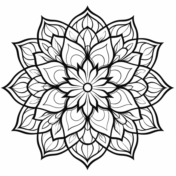 Free Mandala coloring pages and sheets: printable and easy, animal and flower