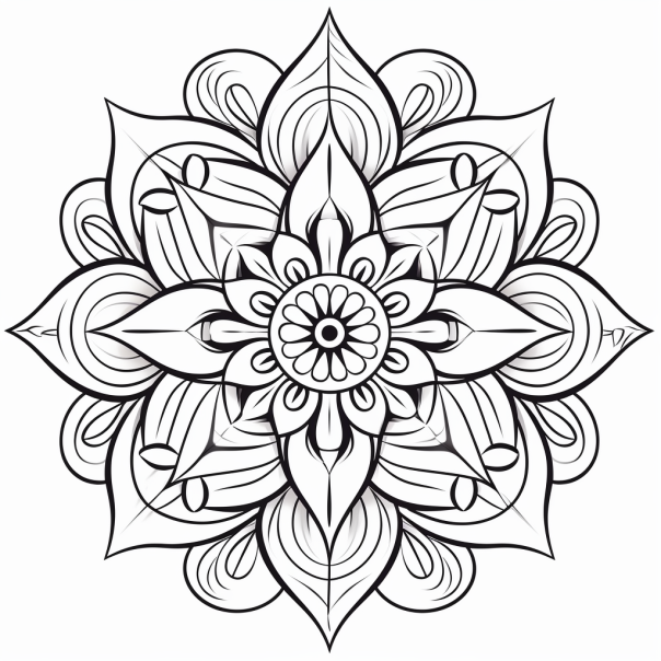 Free Mandala coloring pages and sheets: printable and easy, animal and flower