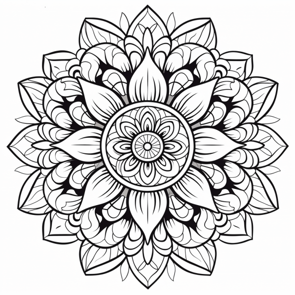 Free Mandala coloring pages and sheets: printable and easy, animal and flower