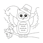 happy thanksgiving coloring pages free