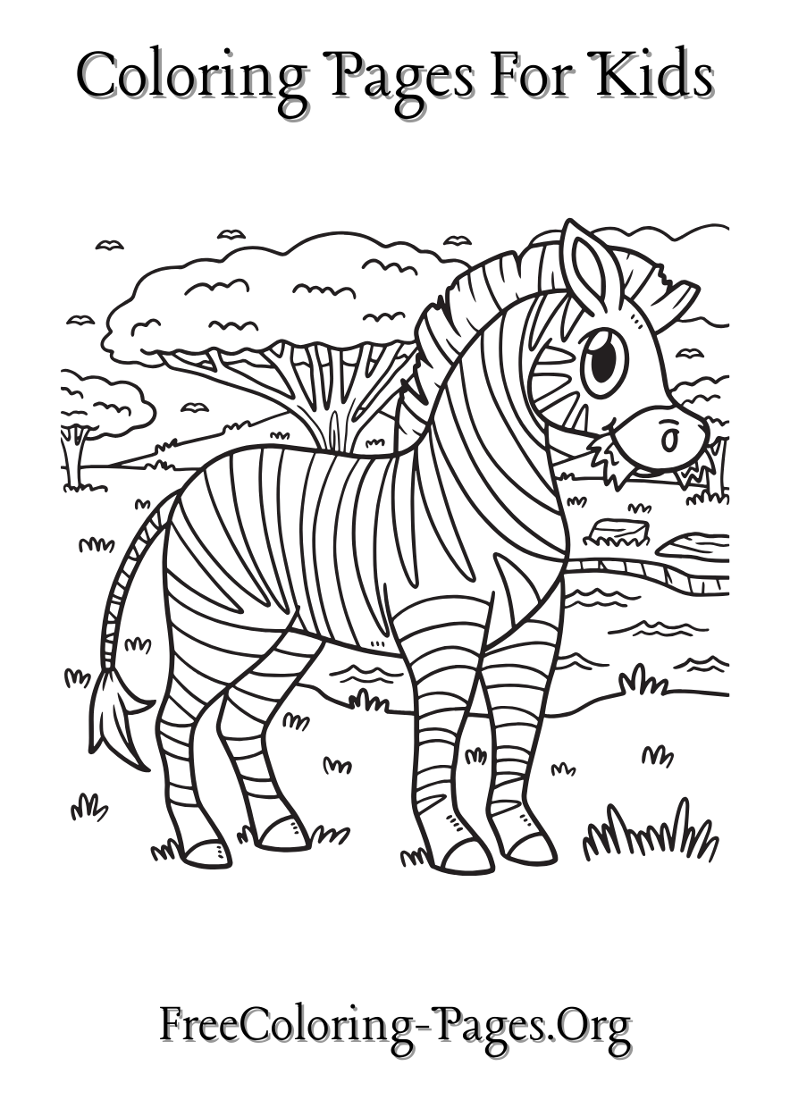 animal coloring pages for kids