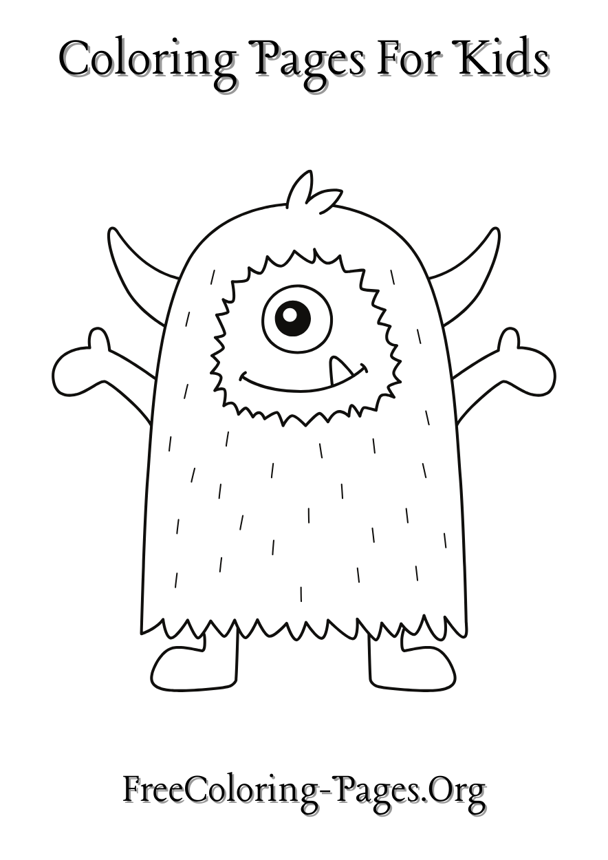 FREE COLORING PAGES FOR KIDS