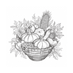 happy thanksgiving coloring pages free