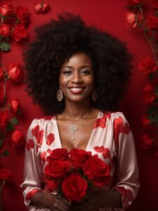 Valentine's Day Photoshoot Ideas for Black Women