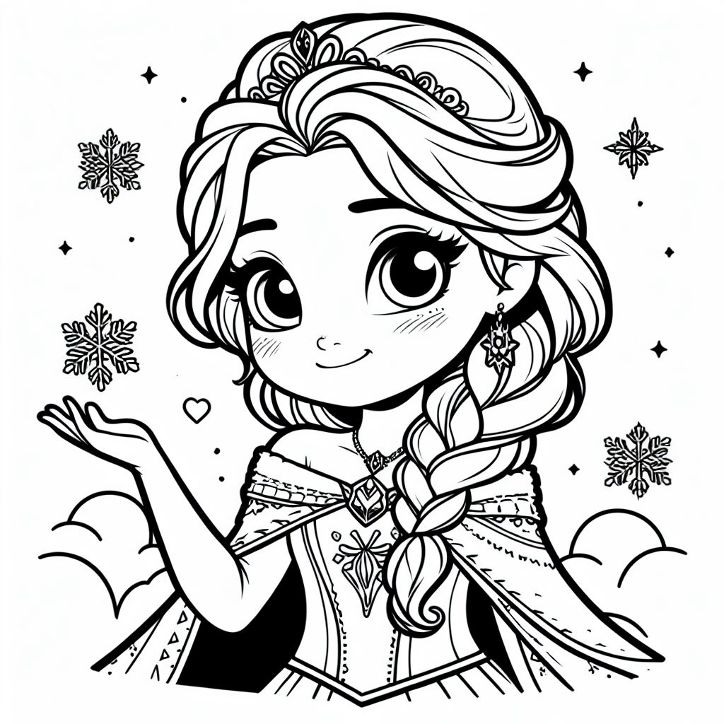 Frozen coloring pages, Anna and Elsa printable pictures, Disney Frozen coloring free