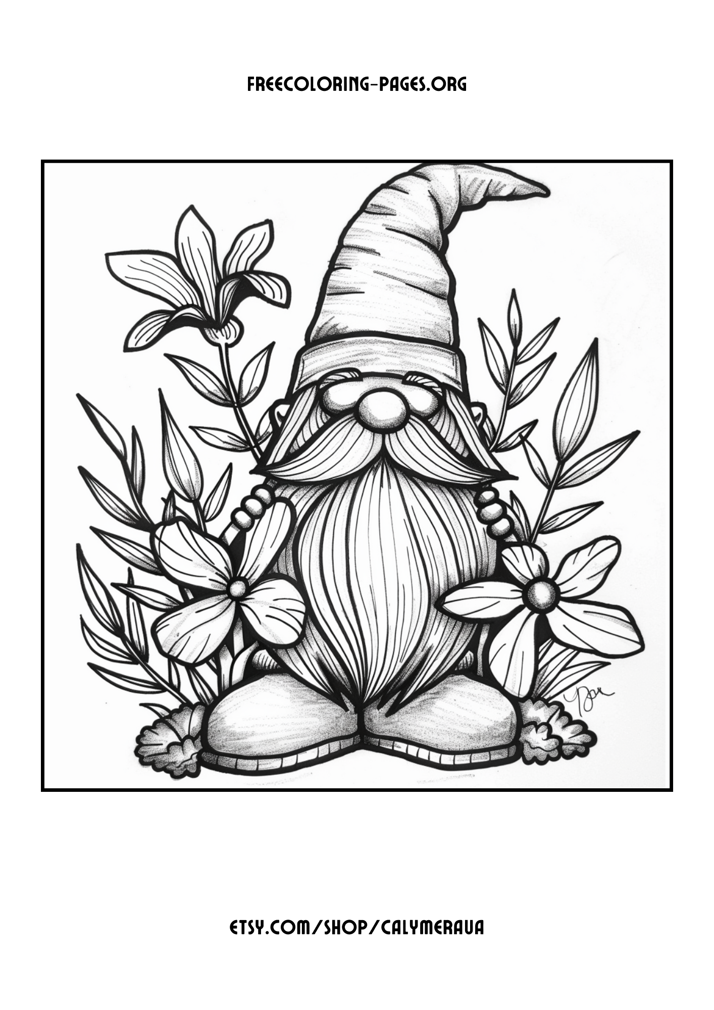 Free Printable Spring Coloring Pages: 20 Full-Size Springtime Coloring pages for kids, preschoolers and adults