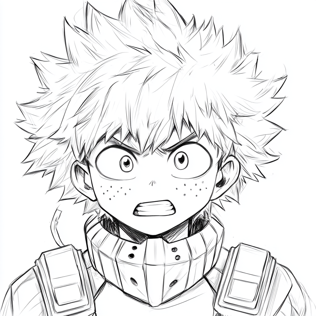 My_Hero_Academia_Deku_character_coloring_page