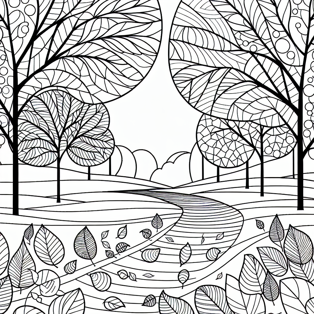 free cute fall printable coloring pages for kids and adults