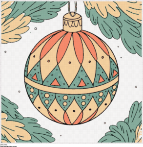 cross stitch christmas ornaments​