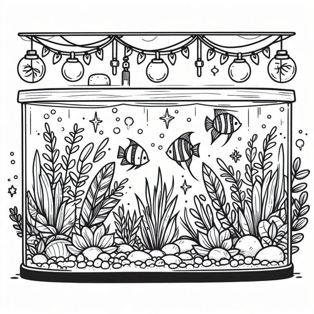 Fish Tank Aesthetic: Add a decorative touch with underwater-themed pages that bring the beauty of aquariums to life.