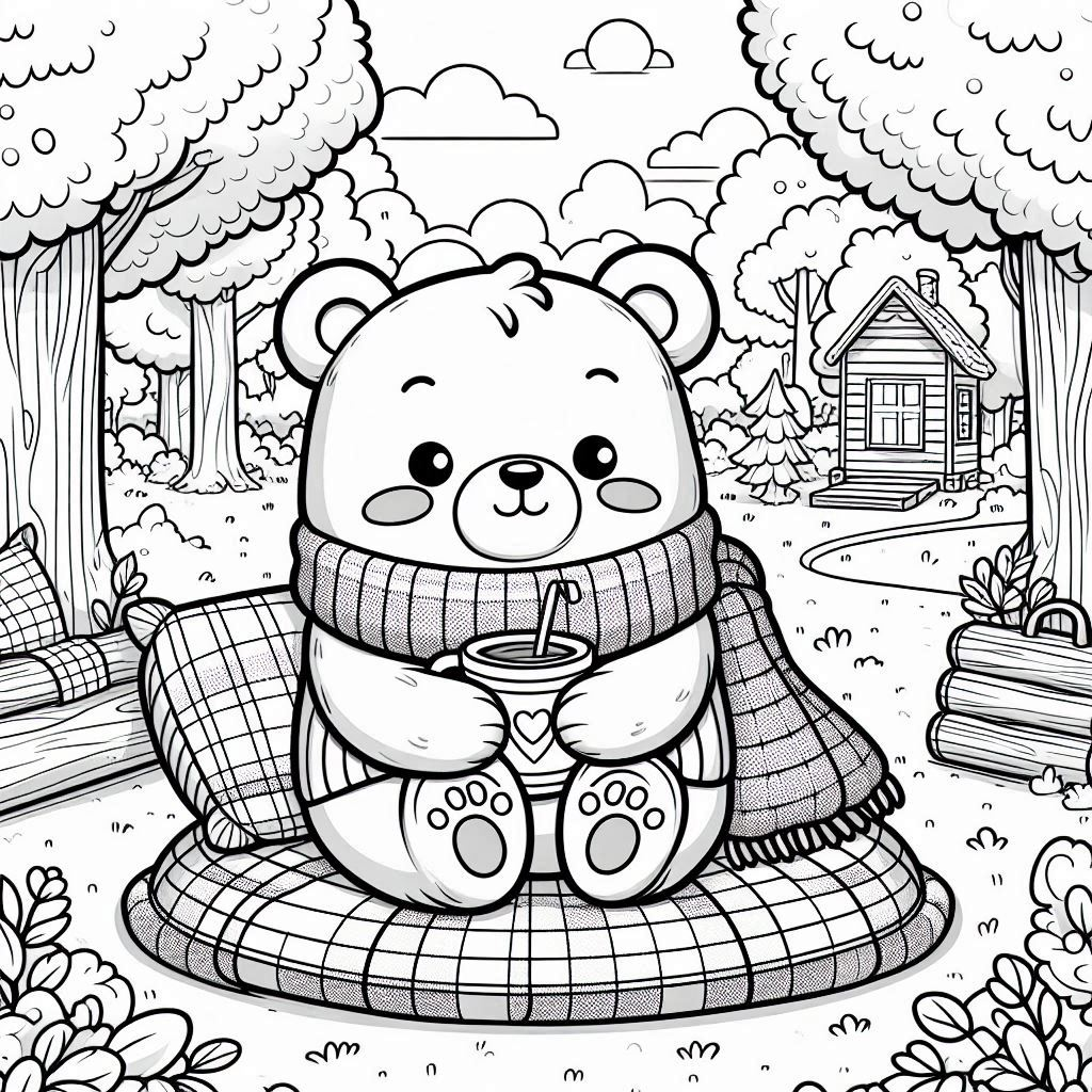 bear coloring pages