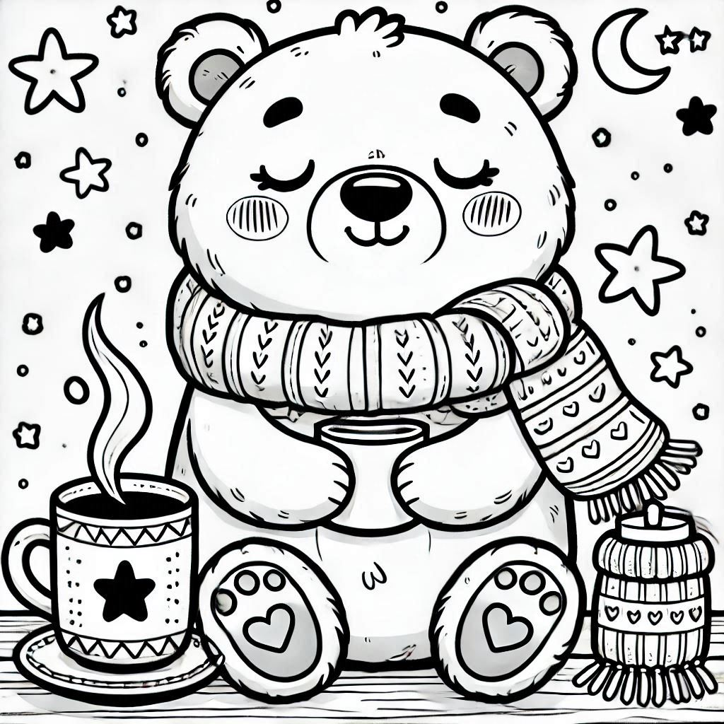 bear coloring pages