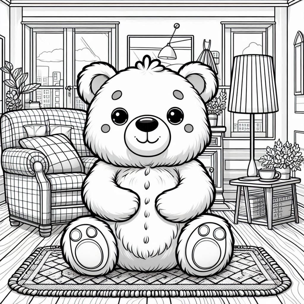 bear coloring pages