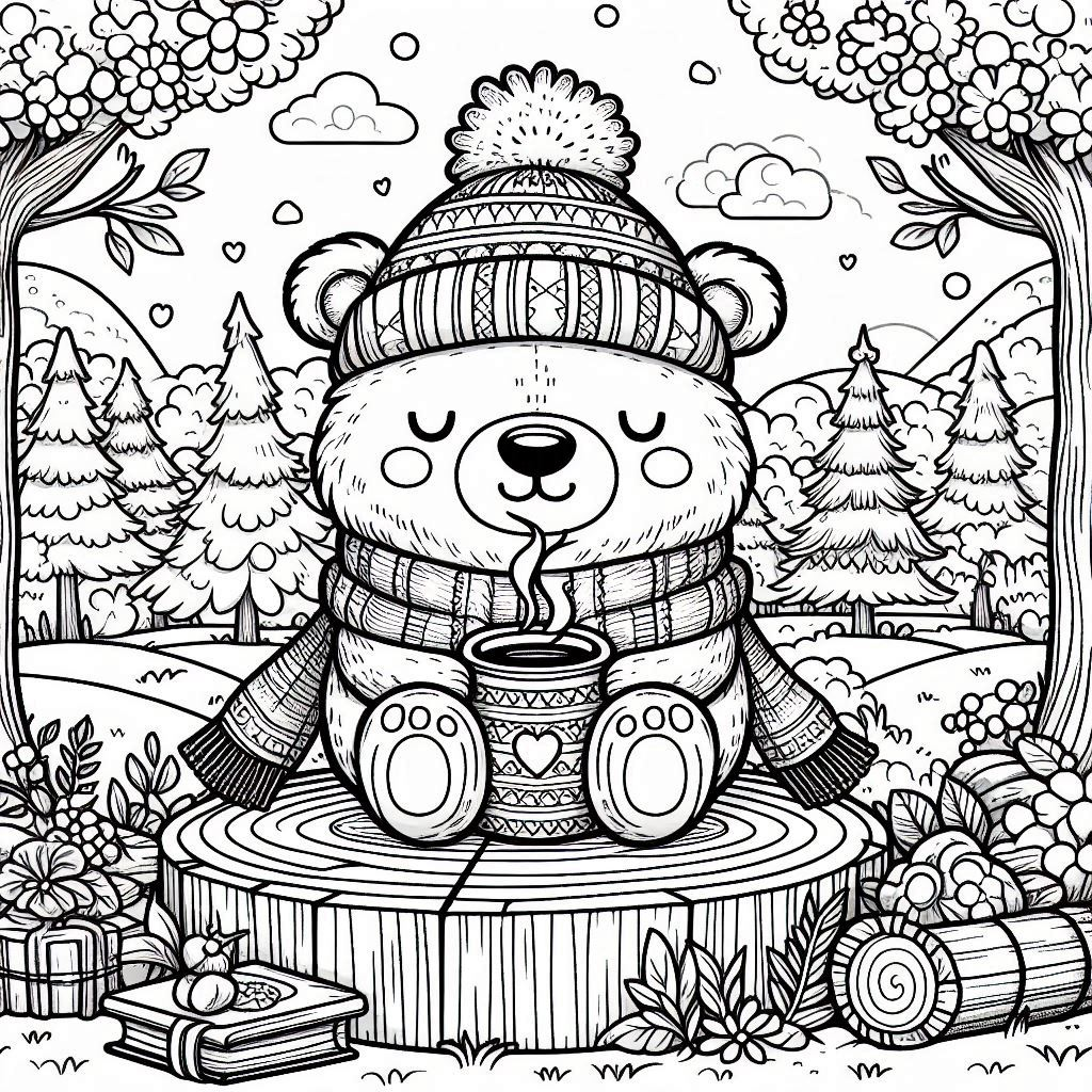 bear coloring pages