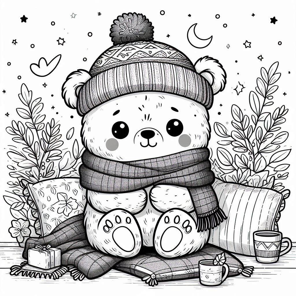 bear coloring pages