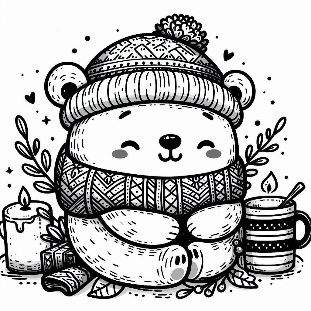 bear coloring pages