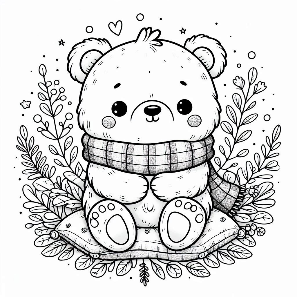 bear coloring pages