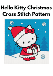 hello kitty cross stitch pattern