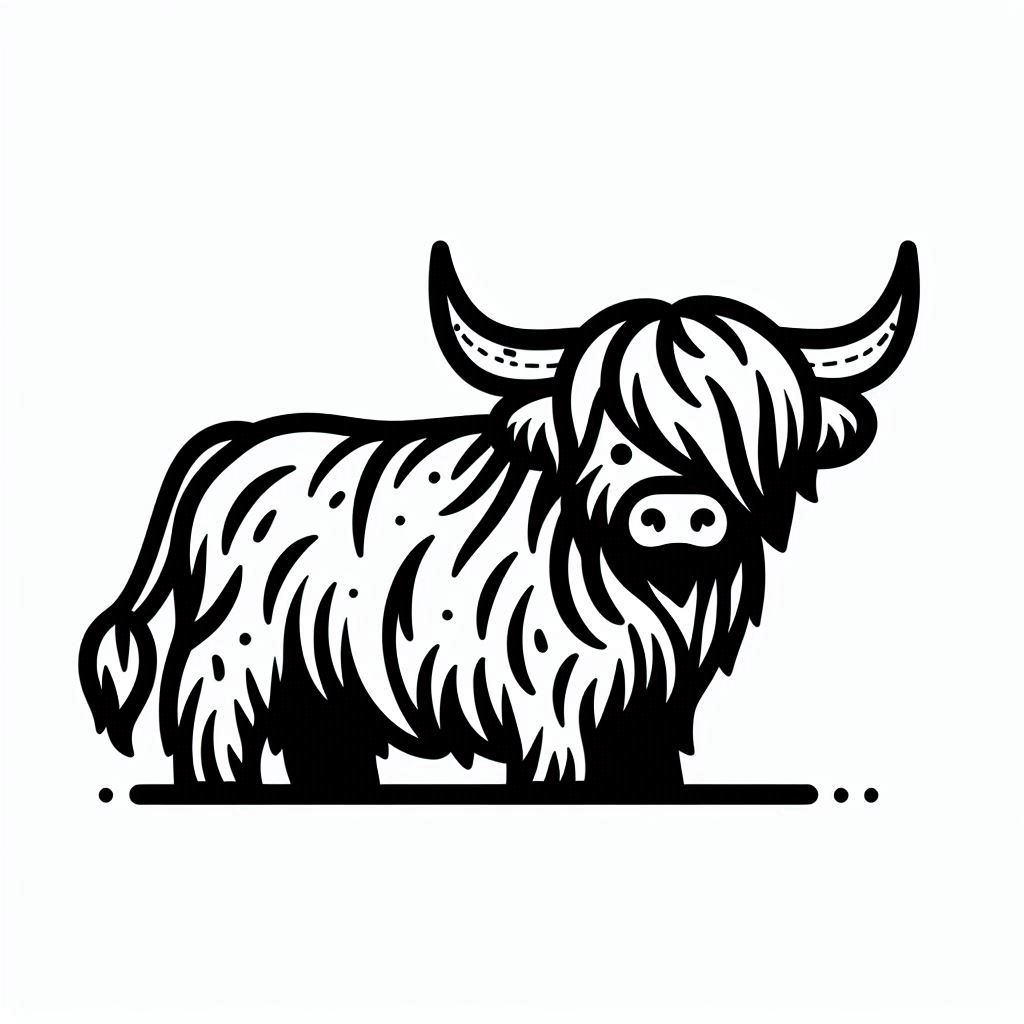 Free Printable Coloring Pages of Cows